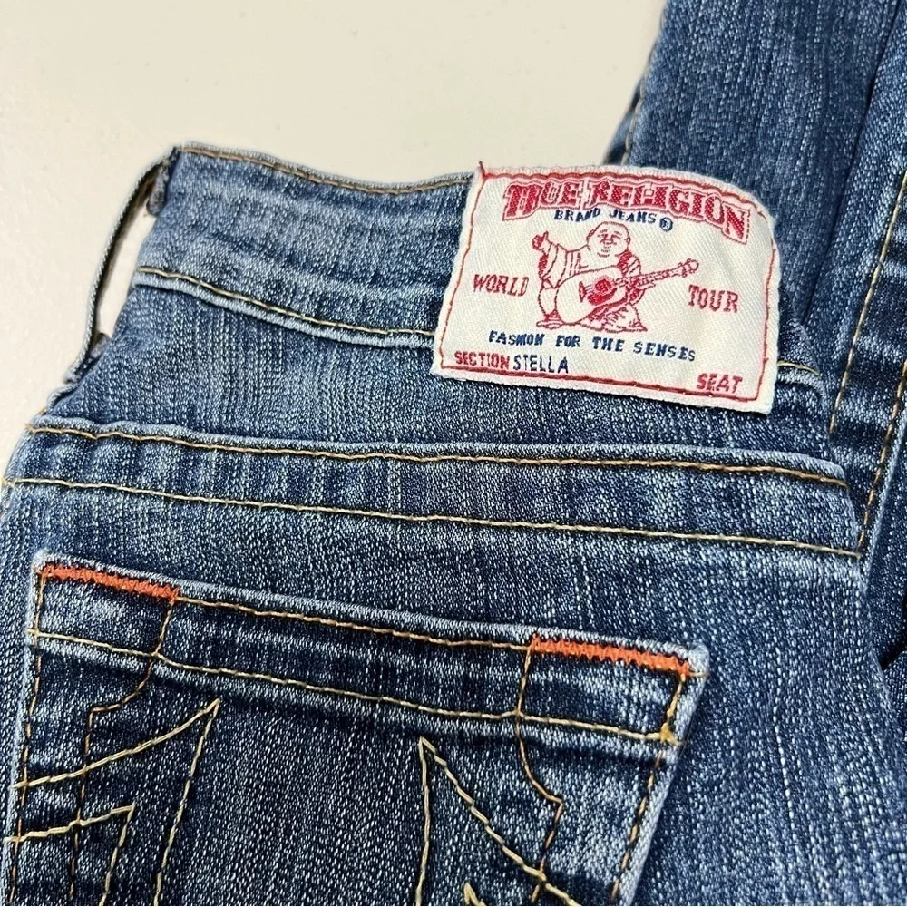 True Religion Stella Low Rise Skinny Distressed Jeans - Picture 4 of 12